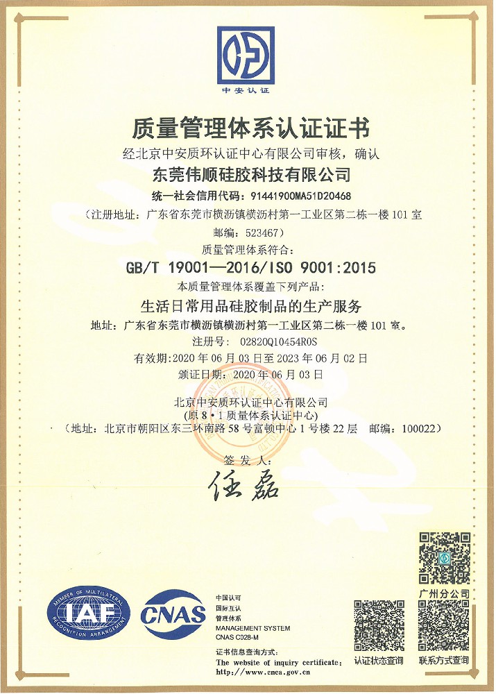 ISO9001認(rèn)證中文版